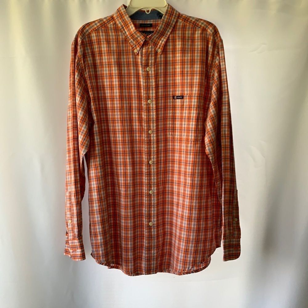 Chaps extra large tall men’s button up shirt